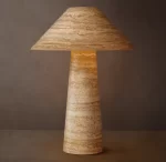 GV Mycena Round Stone Table Lamp - Image 9