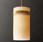 GV Ravelle Milk Glass Pendant - Image 2