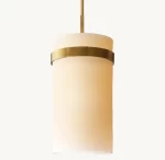 GV Ravelle Milk Glass Pendant - Image 3