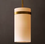 GV Ravelle Milk Glass Pendant