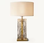 GV Lattice Clear Glass Table Lamp - Image 3