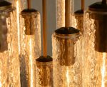 38" Amaya Round Chandelier in Brass - Image 14
