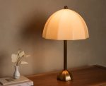 38" Amaya Round Chandelier in Brass - Image 13
