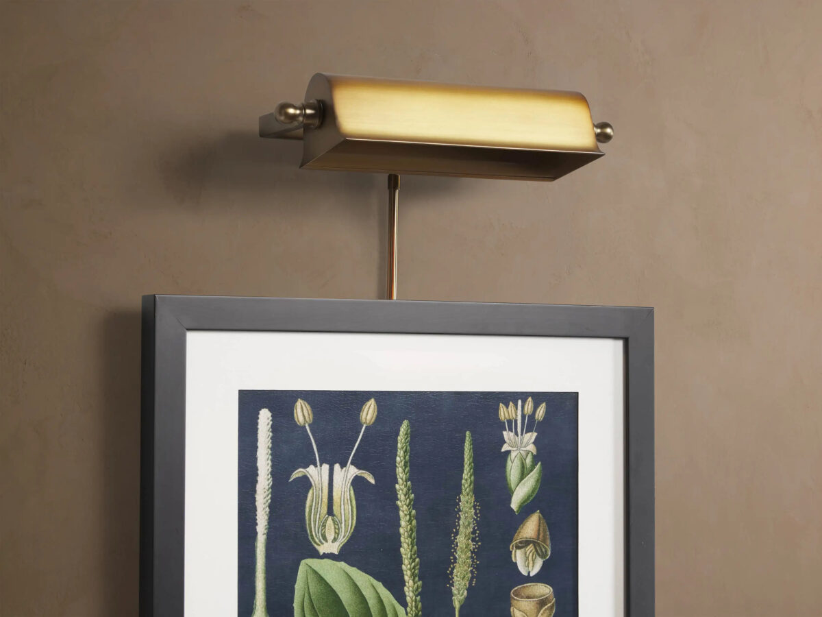 GV Tremont Brass Picture Light Sconce - Image 8