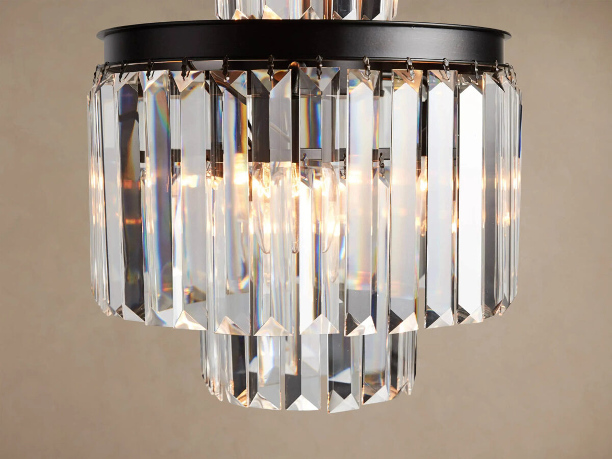 GV Leyland K9 Deco Chandelier in Bronze - Image 2