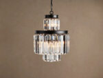 GV Leyland K9 Deco Chandelier in Bronze