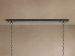 GV Leyland Glass Art Chandelier in Brass - Image 6