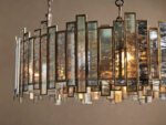 GV Laila Round Copper Light Chandelier - Image 2
