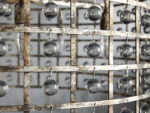 GV La Cage Iron Cage Chandelier 8 Light Silver Clay - Image 4