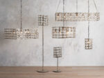 GV La Cage Iron Cage Chandelier 8 Light Silver Clay - Image 2