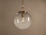 GV Glass Globe Pendant with Chain