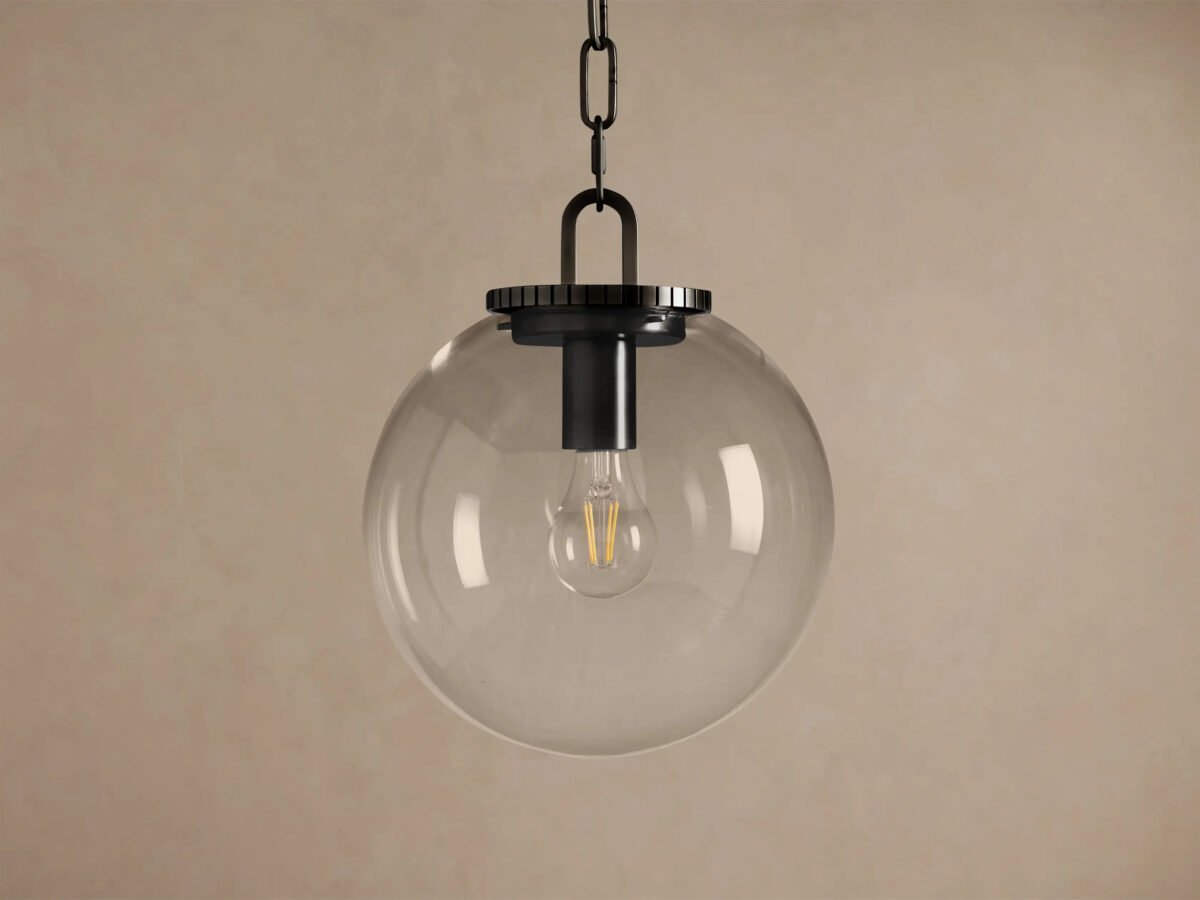 GV Glass Globe Pendant with Chain - Image 26