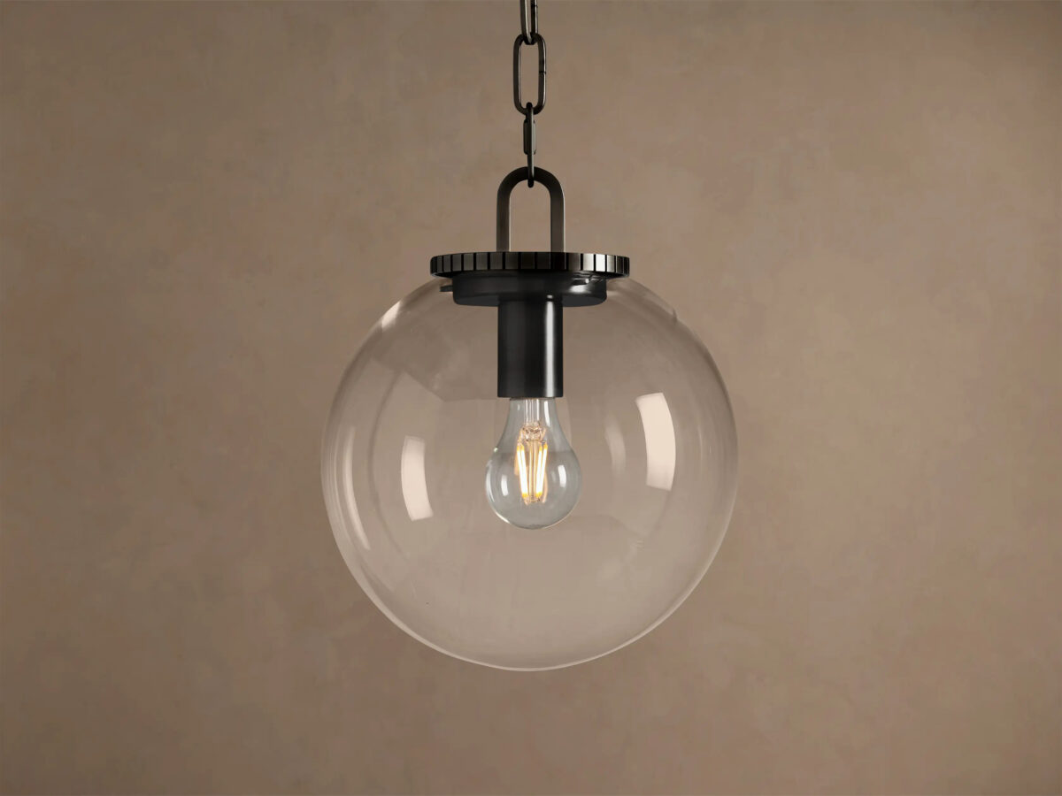 GV Glass Globe Pendant with Chain - Image 25