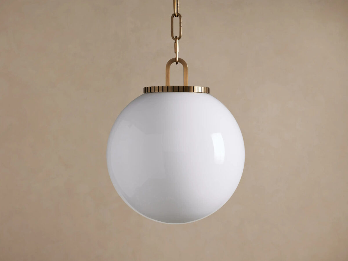 GV Glass Globe Pendant with Chain - Image 14
