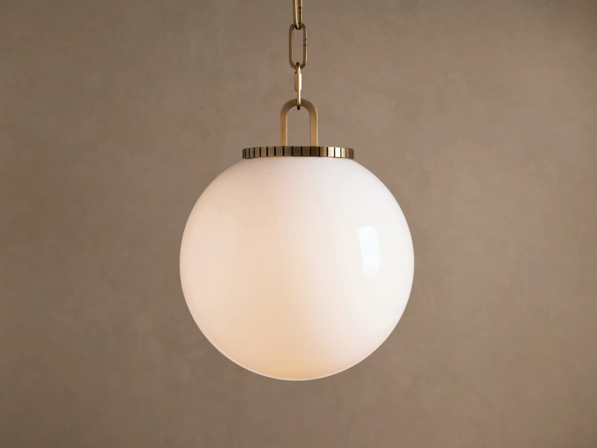 GV Glass Globe Pendant with Chain - Image 13