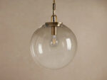GV Glass Globe Pendant with Chain - Image 6