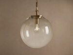 GV Glass Globe Pendant with Chain - Image 5