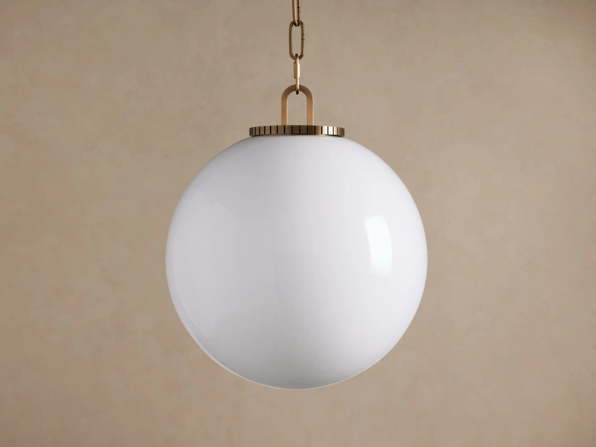 GV Glass Globe Pendant with Chain - Image 18