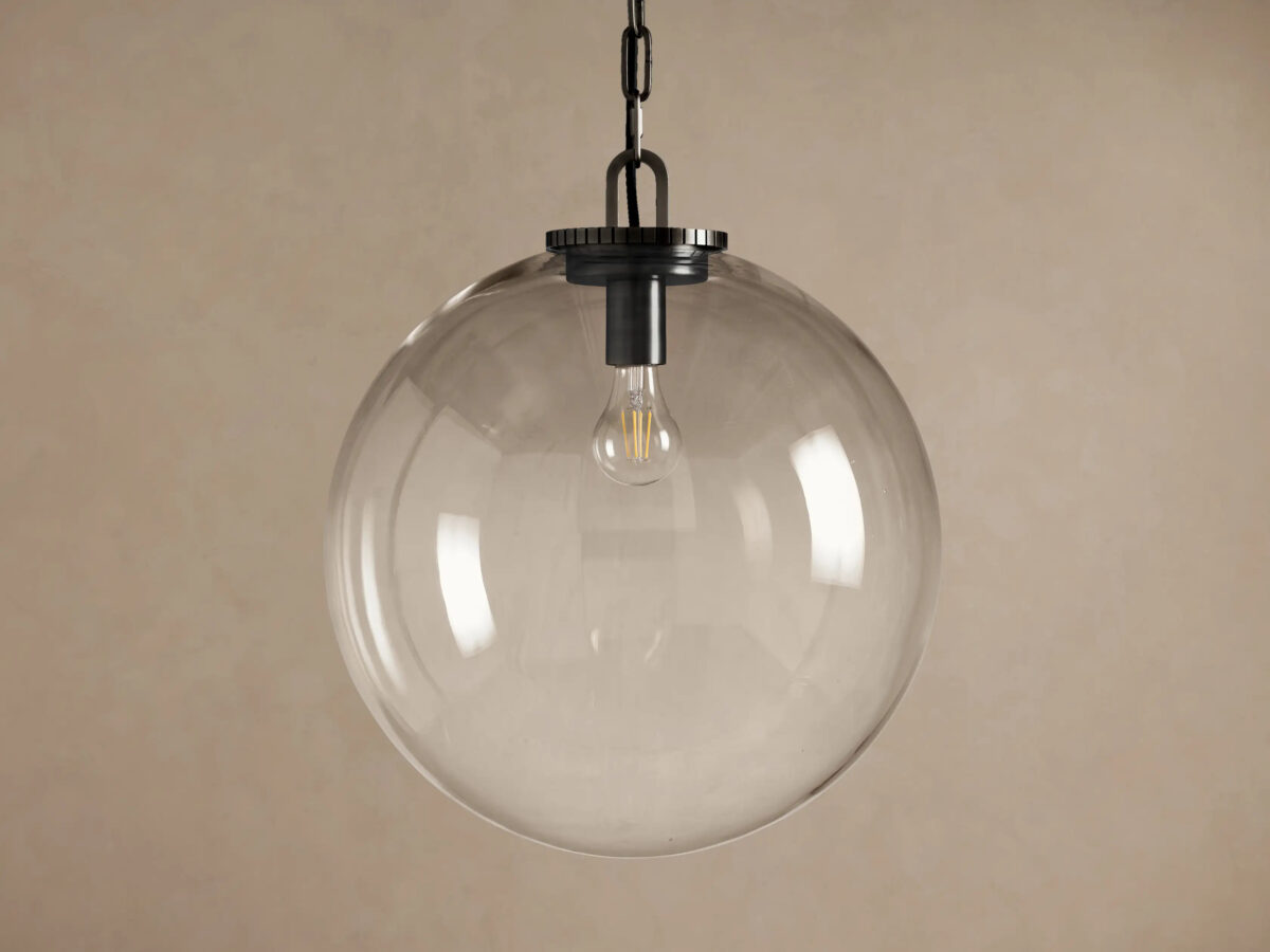 GV Glass Globe Pendant with Chain - Image 34