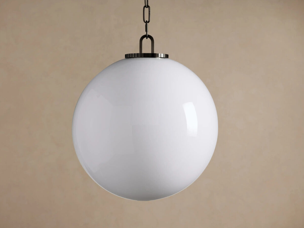 GV Glass Globe Pendant with Chain - Image 46