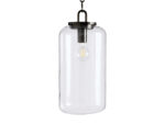 GV Wescott Bronze Pendant Light with Clear Glass Cylinder Shade - Image 7