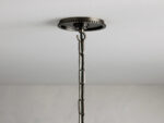 GV Bronze Cone Pendant with Clear Glass Chain Light - Image 6