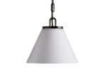 GV Bronze Cone Pendant with Clear Glass Chain Light - Image 10