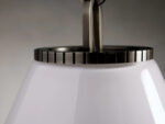 GV Bronze Cone Pendant with Clear Glass Chain Light - Image 11