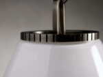 GV Bronze Glass Pendant with Cone Shade and Rod - Image 9