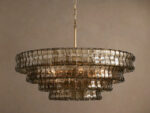 GV Ghiaccio Round Glass Chandelier - Image 14