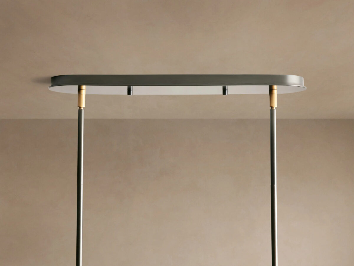 GV Fabric Chandelier Linear Dining Room Light - Image 4