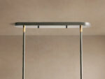 GV Fabric Chandelier Linear Dining Room Light - Image 4