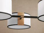 GV Fabric Chandelier Linear Dining Room Light - Image 3
