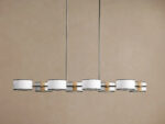 GV Fabric Chandelier Linear Dining Room Light - Image 2