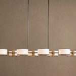 GV Fabric Chandelier Linear Dining Room Light