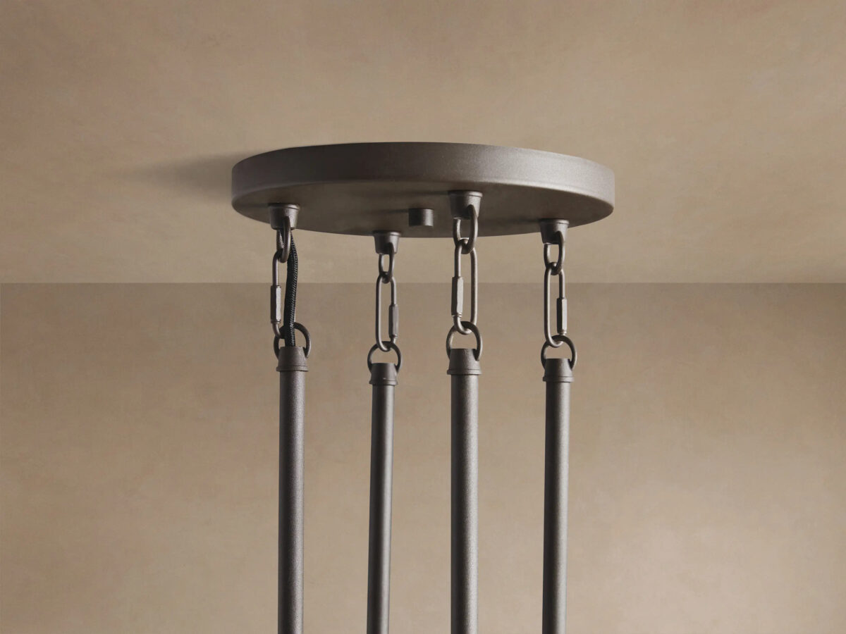 GV Bronze Chandelier Andreas Round 12 Light - Image 4