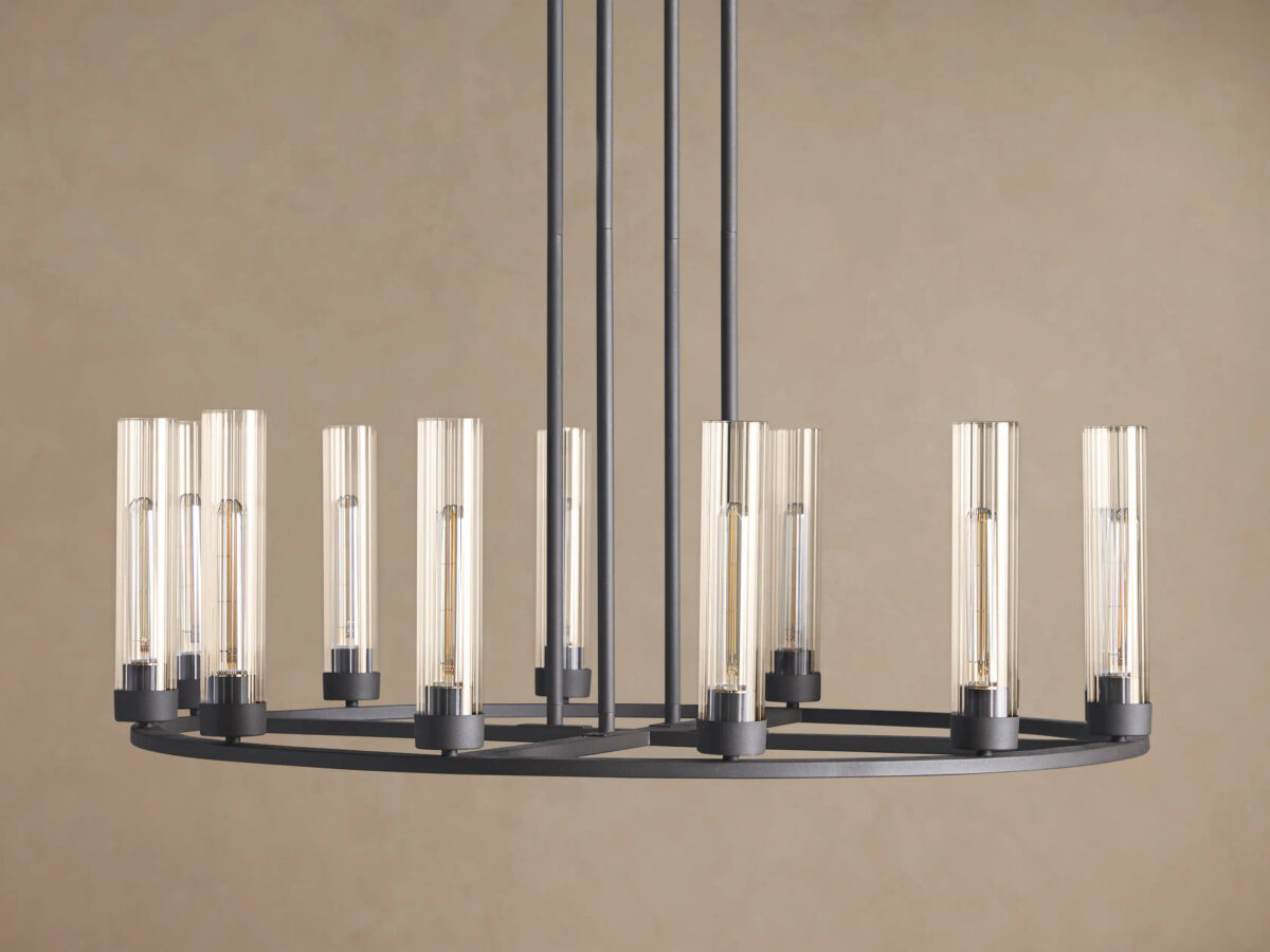 GV Bronze Chandelier Andreas Round 12 Light - Image 2