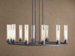 GV Bronze Chandelier Andreas Round 12 Light