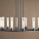GV Bronze Chandelier Andreas Round 12 Light