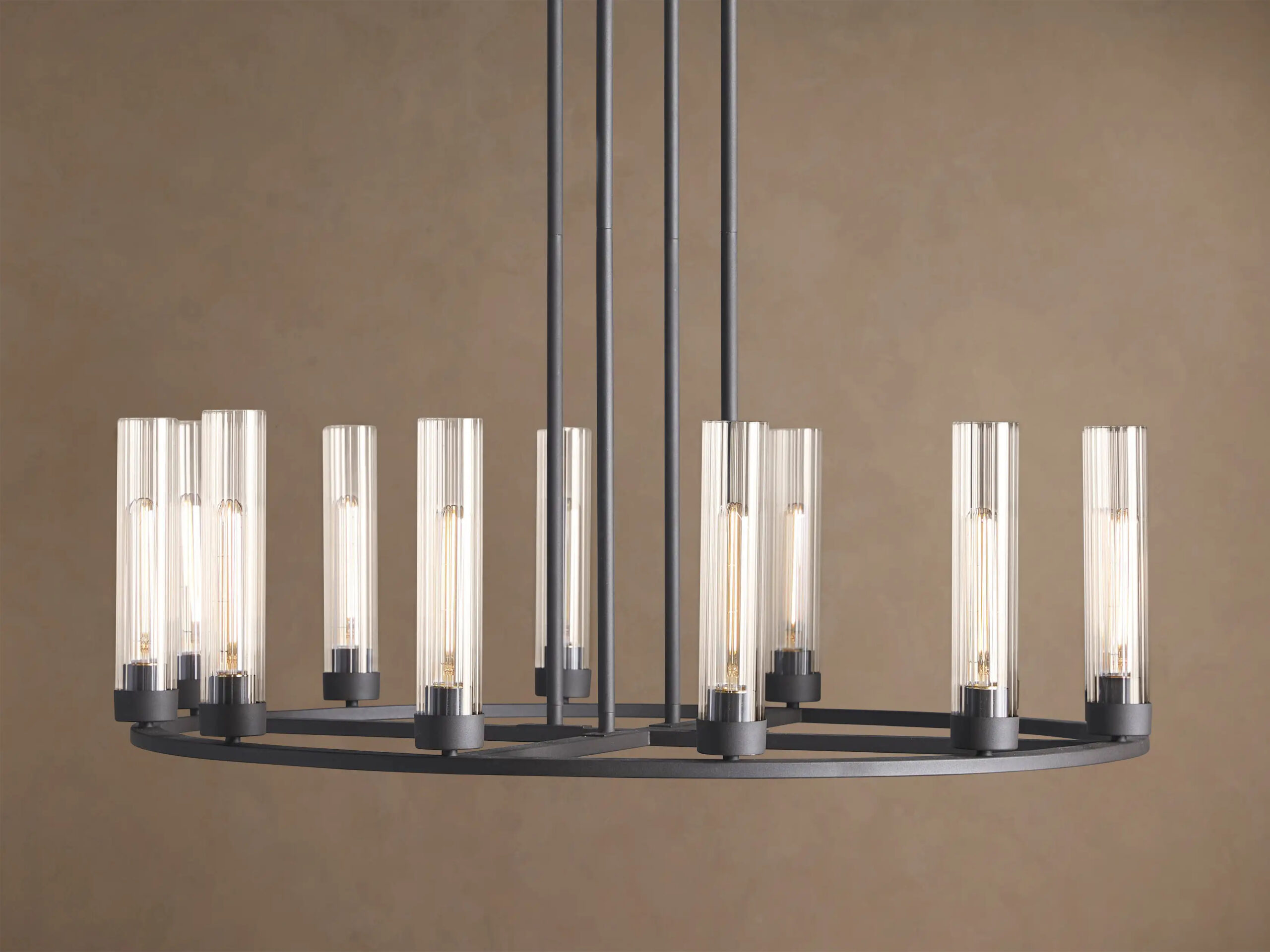 6610031H118_BO260123 GV Bronze Chandelier Andreas Round 12 Light - Image 1