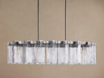 GV Delsie Oval Glass Chandelier 51 Inch - Image 3