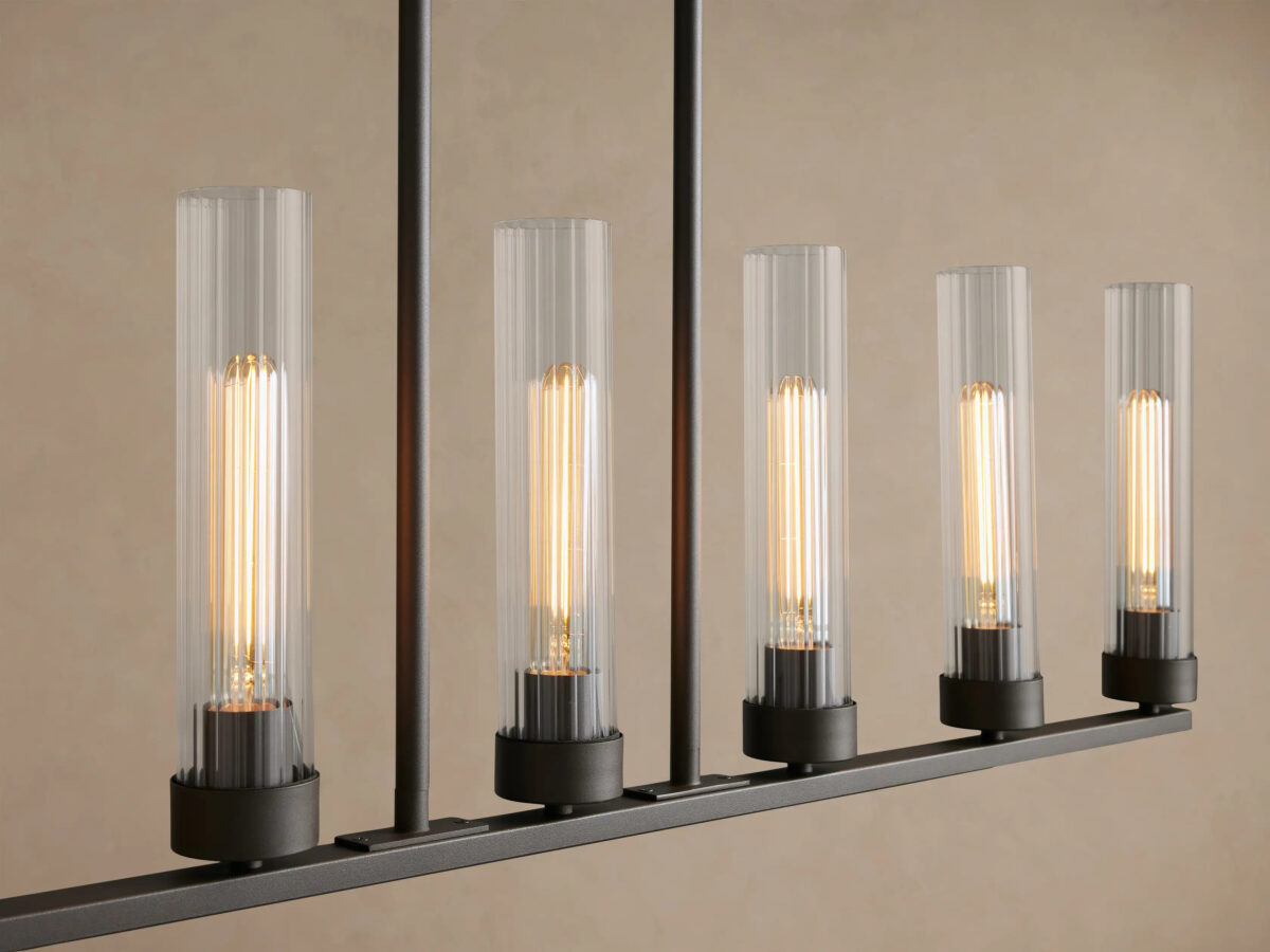 GV Andreas brass linear light 8 Light Chandelier - Image 15