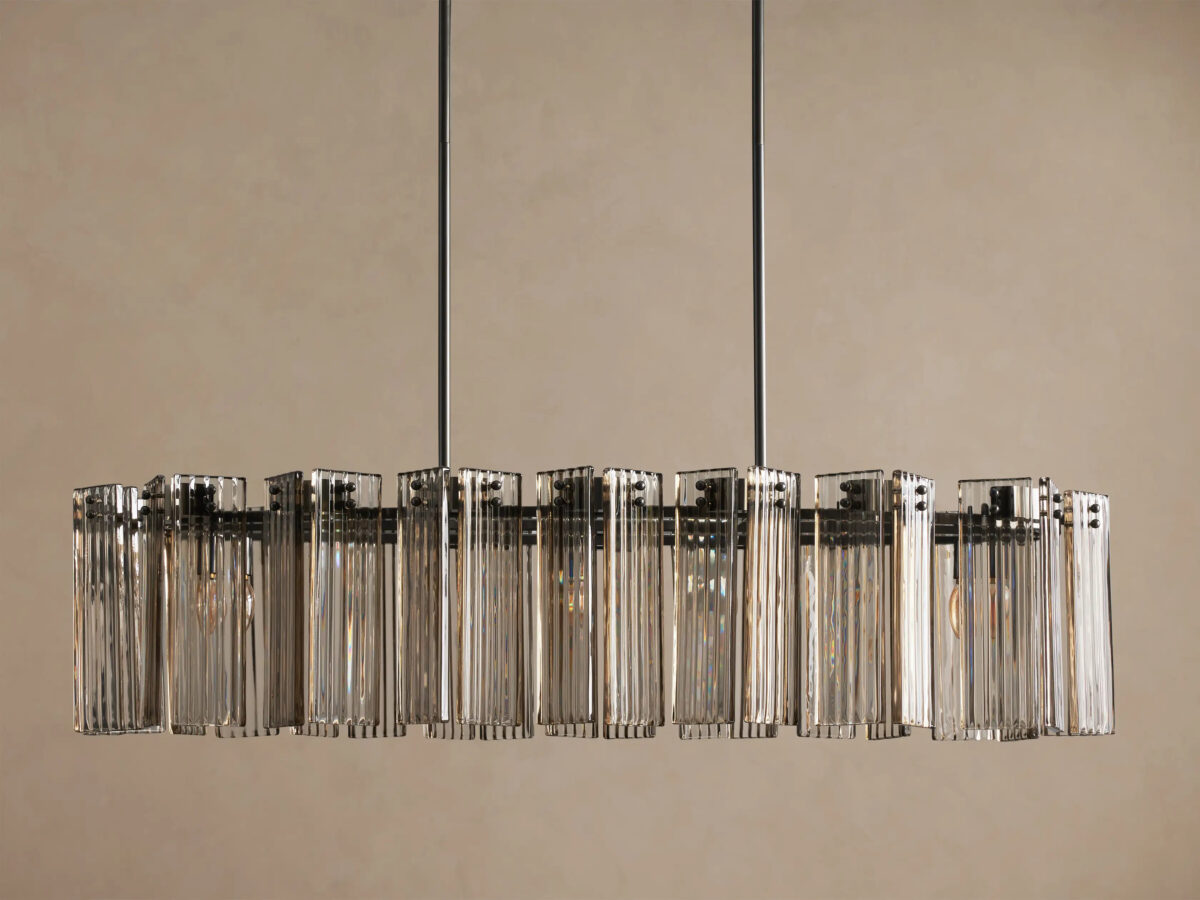 GV Delsie Oval Glass Chandelier 51 Inch - Image 13