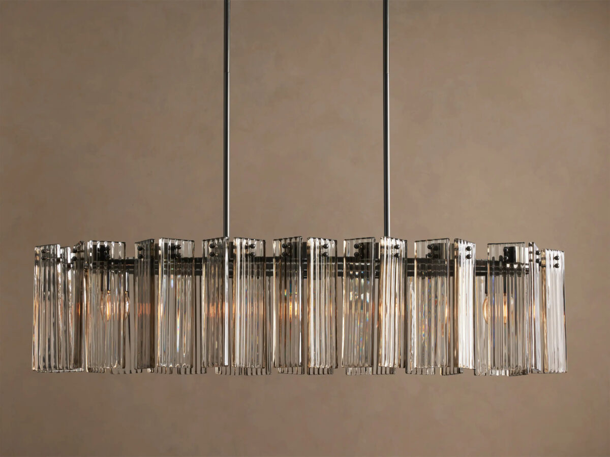 GV Delsie Oval Glass Chandelier 51 Inch - Image 11