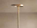 GV Brass Bar Chandelier with Clear Glass Linear Shades - Image 4