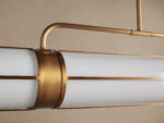 GV Remming Brass Linear Light 54 Inch Chandelier - Image 3
