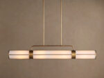GV Remming Brass Linear Light 54 Inch Chandelier - Image 4