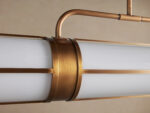 GV Remming Brass Linear Light 54 Inch Chandelier - Image 10