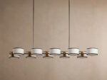 GV Fabric Chandelier Linear Dining Room Light - Image 6