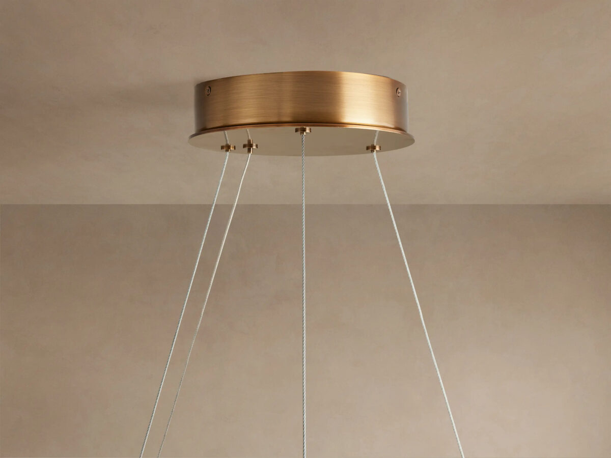 GV Alabaster Chandelier Halo LED Ring - Image 5